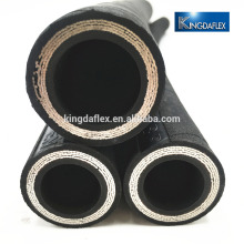 oil resistant synthetic hydraulic hose fitting rubber hydraulic hose